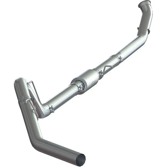 4" Turbo Back,Race System, no bungs, with muffler, AL, 2013-2018 RAM 2500/3500 6.7L ,All Models