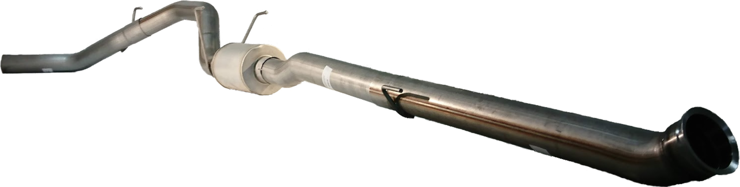 4" Flex Pipe Back Single | 2019+ Ram 2500/3500 6.7L Cummins