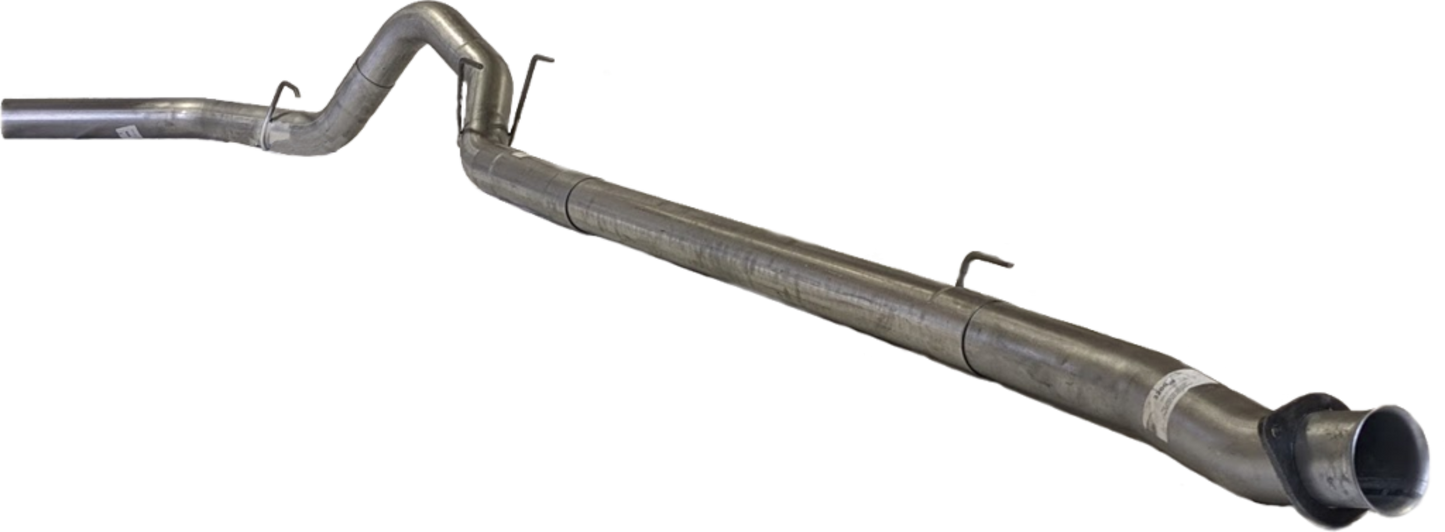 4" SS Downpipe Back Single No Muffler | 2020-2022 Ford 6.7L F250/F350 Powerstroke