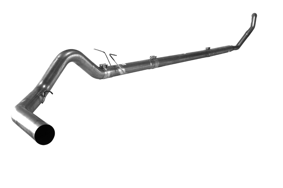 4" SS Turbo Back Single No Muffler | 1994-1997.5 Ford 7.3L F250/F350 Powerstroke