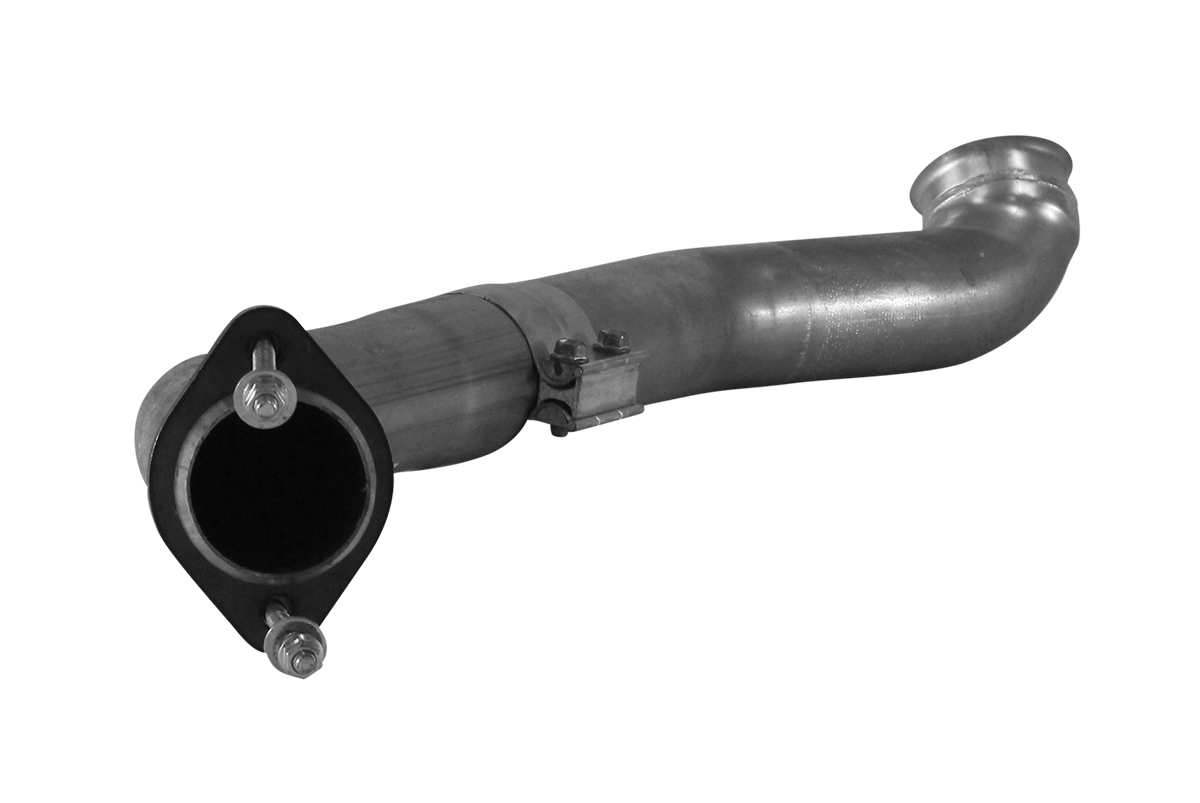 3" SS 2 Piece Downpipe | 1994-1997 Ford 7.3L Powerstroke