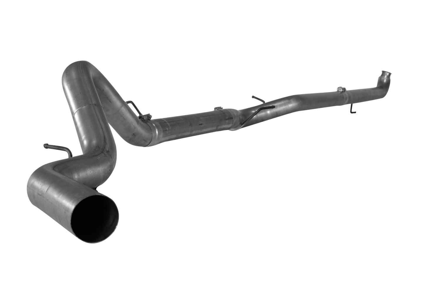 4" Downpipe Back Single | 2007.5-2010 GM 2500/3500 6.6L DURAMAX No Muffler