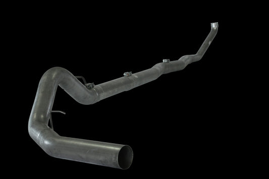 4" SS Downpipe Back Single No Muffler| 2001-2004.5 GM 2500/3500 6.6L DURAMAX