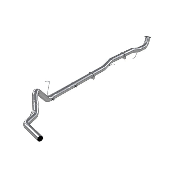 4" Down Pipe Back, Race System, without bungs, without muffler, 409, 2015.5-2016 Chevy/GMC 2500/3500 HD