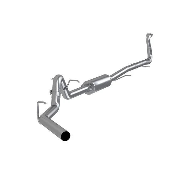 3" Turbo Back, Race System, with muffler, AL, 2016-2018 Chevy/GMC Colorado/Canyon, Duramax