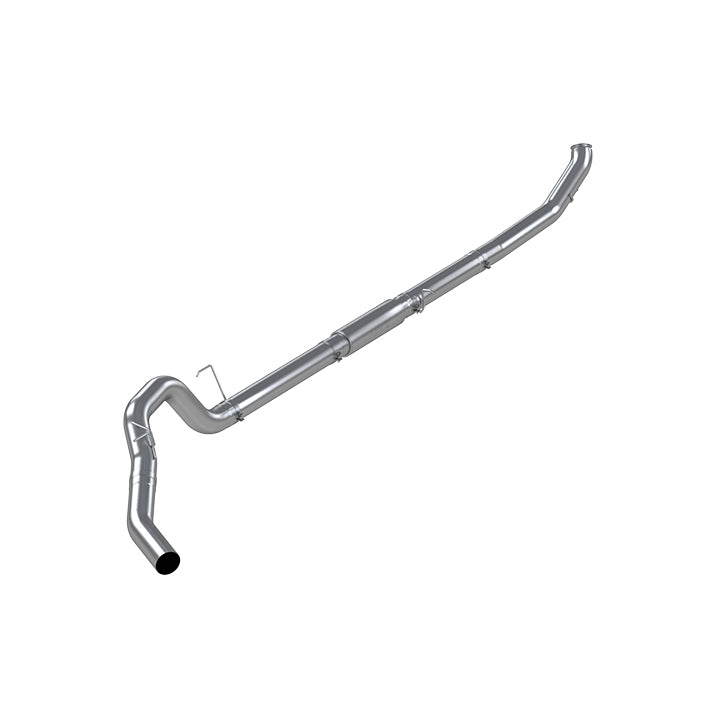 5” Turbo Back, Race System, no bungs, with muffler, AL, 2013-2018 RAM 2500/3500 6.7L