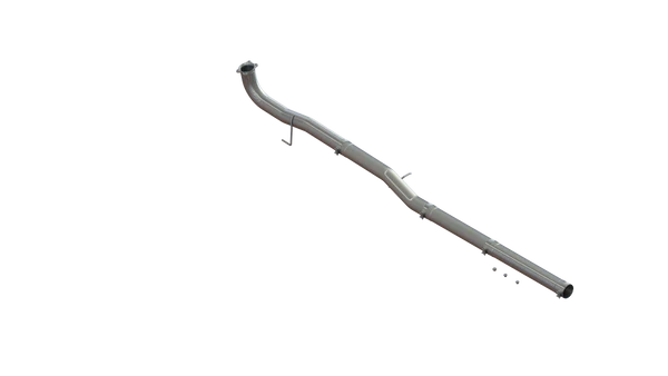 4" Race Pipe, AL, 2017-2023 Chevy/GMC 2500/3500 HD Duramax L5P Excludes Reg Cab Models