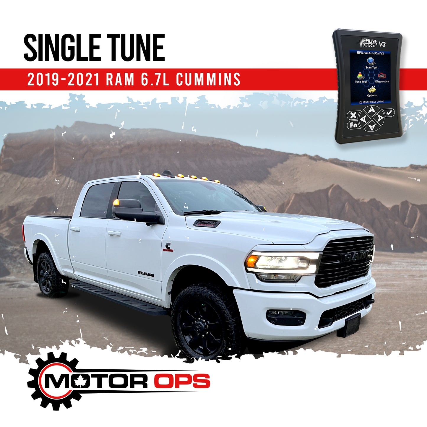 Single Tune for 2019-2021 RAM 6.7L Cummins