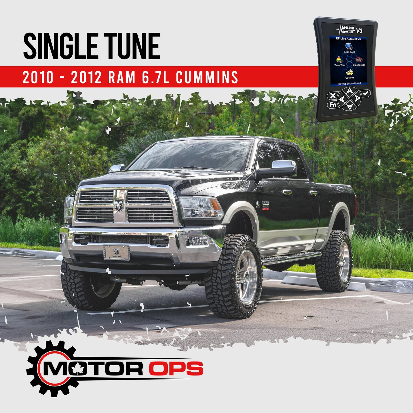 Single Tune without hardware for 2010-2012 RAM 6.7L Cummins