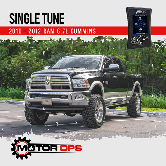 Single Tune for 2010-2012 RAM 6.7L Cummins