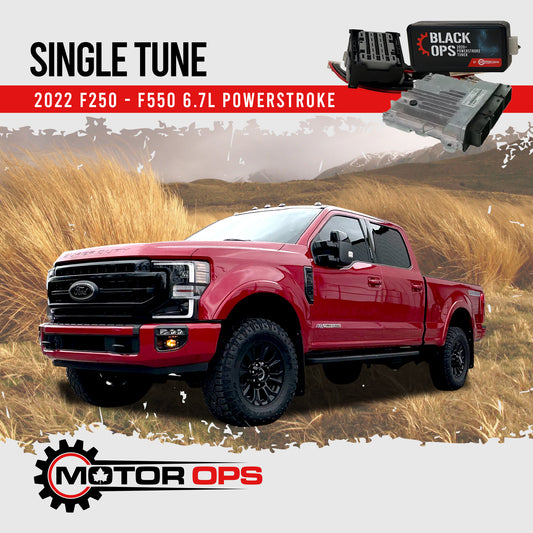 Single Tune 2022 6.7L Powerstroke for Black Ops