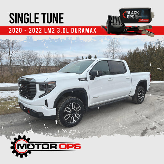 Single Tune 2020-2021 LM2 3L Duramax (E46 ECM) for Black Ops