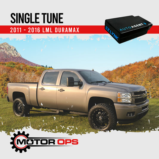 5 Tune Pack 2011-2016 LML Duramax for Ez Lynk