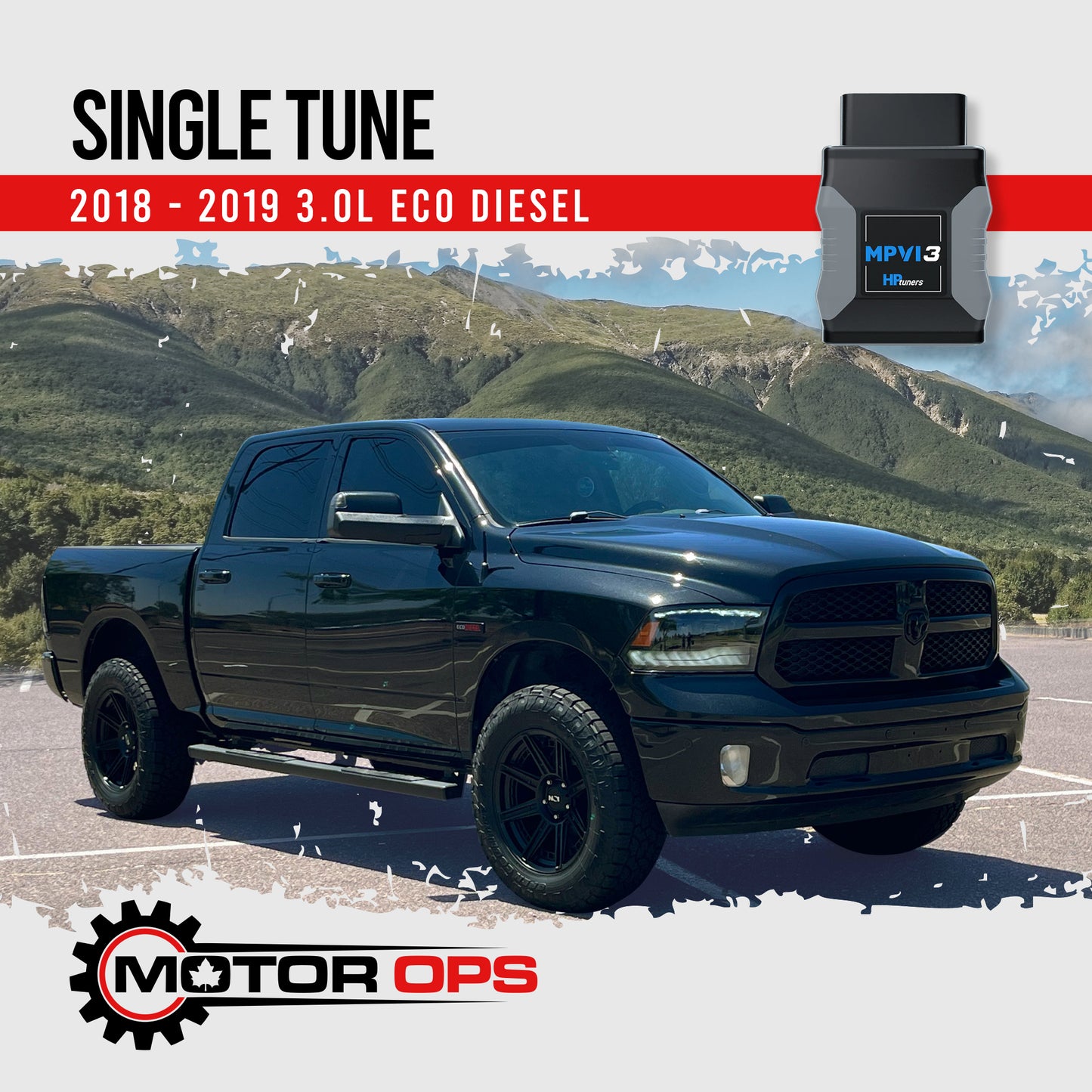 Single Tune 2018-2019 RAM Eco Diesel for HP Tuners