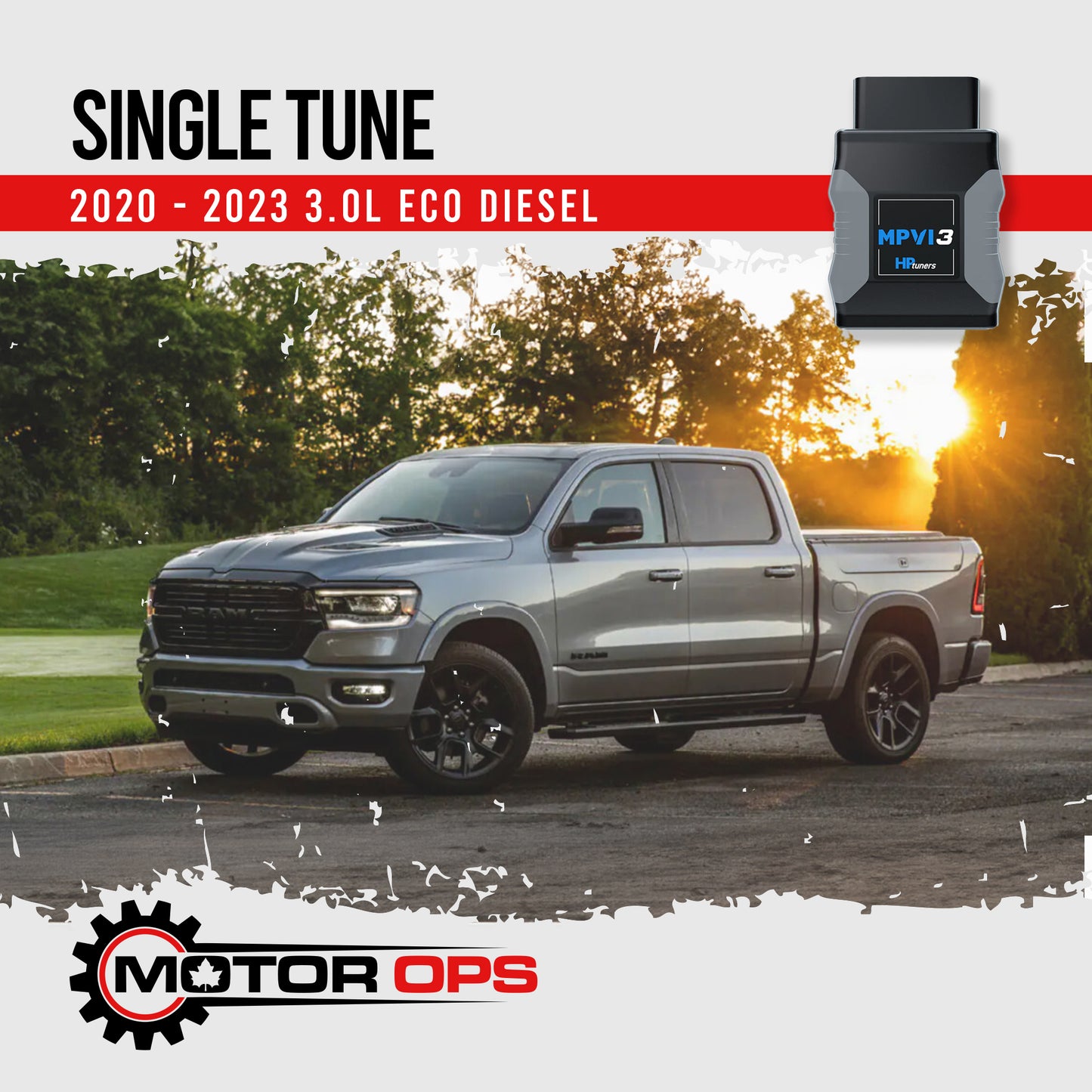 Single Tune 2020-2023 RAM Eco Diesel for HP Tuners
