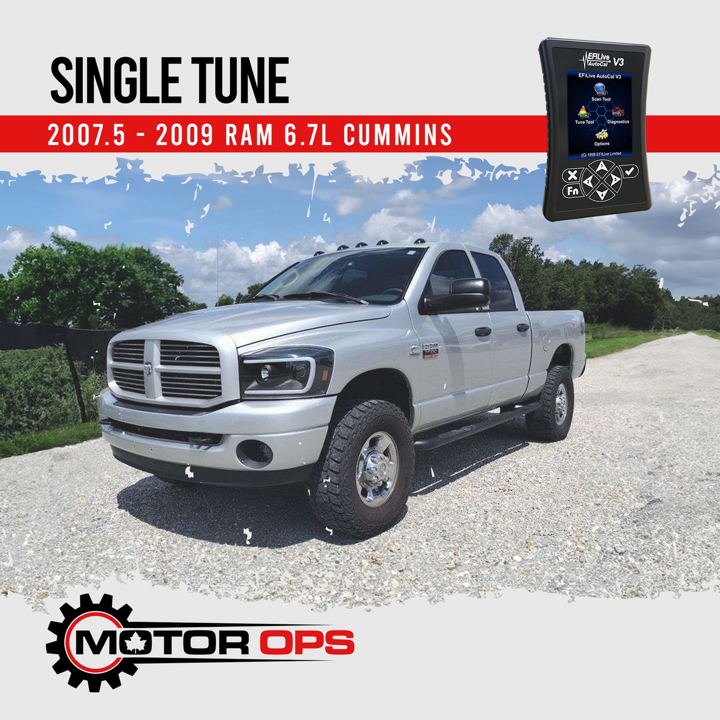 Single Tune without hardware for 2007.5-2009 RAM 6.7L Cummins
