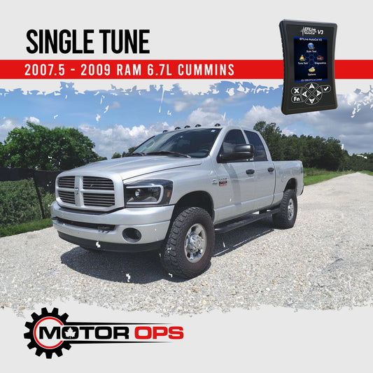 Single Tune for 2007.5-2009 RAM 6.7L Cummins
