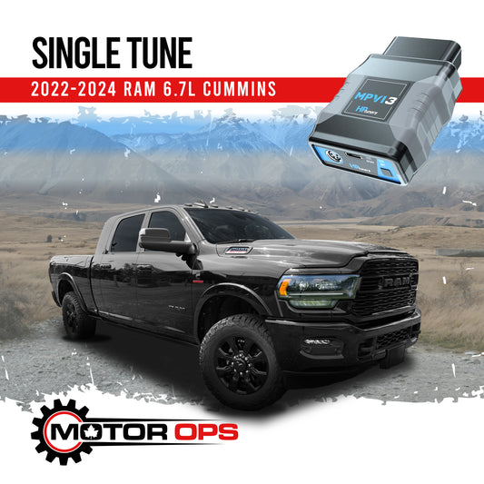 Single Tune 2022 - 2024 RAM 6.7L Cummins for HP Tuners