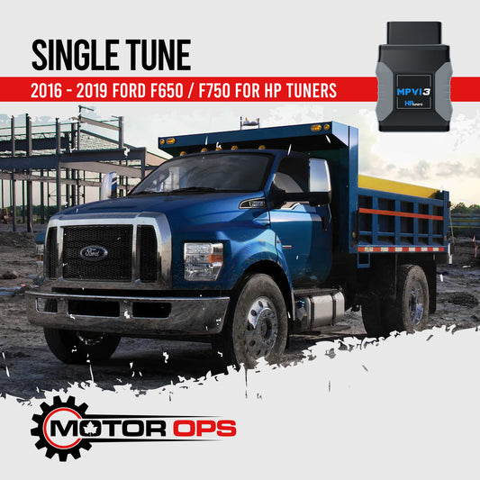 Single Tune 2016-2019 F650/F750 Medium Duty Powerstroke for HP Tuners