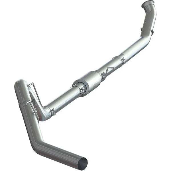 4" Turbo Back,Race System, no bungs, with muffler, AL, 2013-2018 RAM 2500/3500 6.7L ,All Models