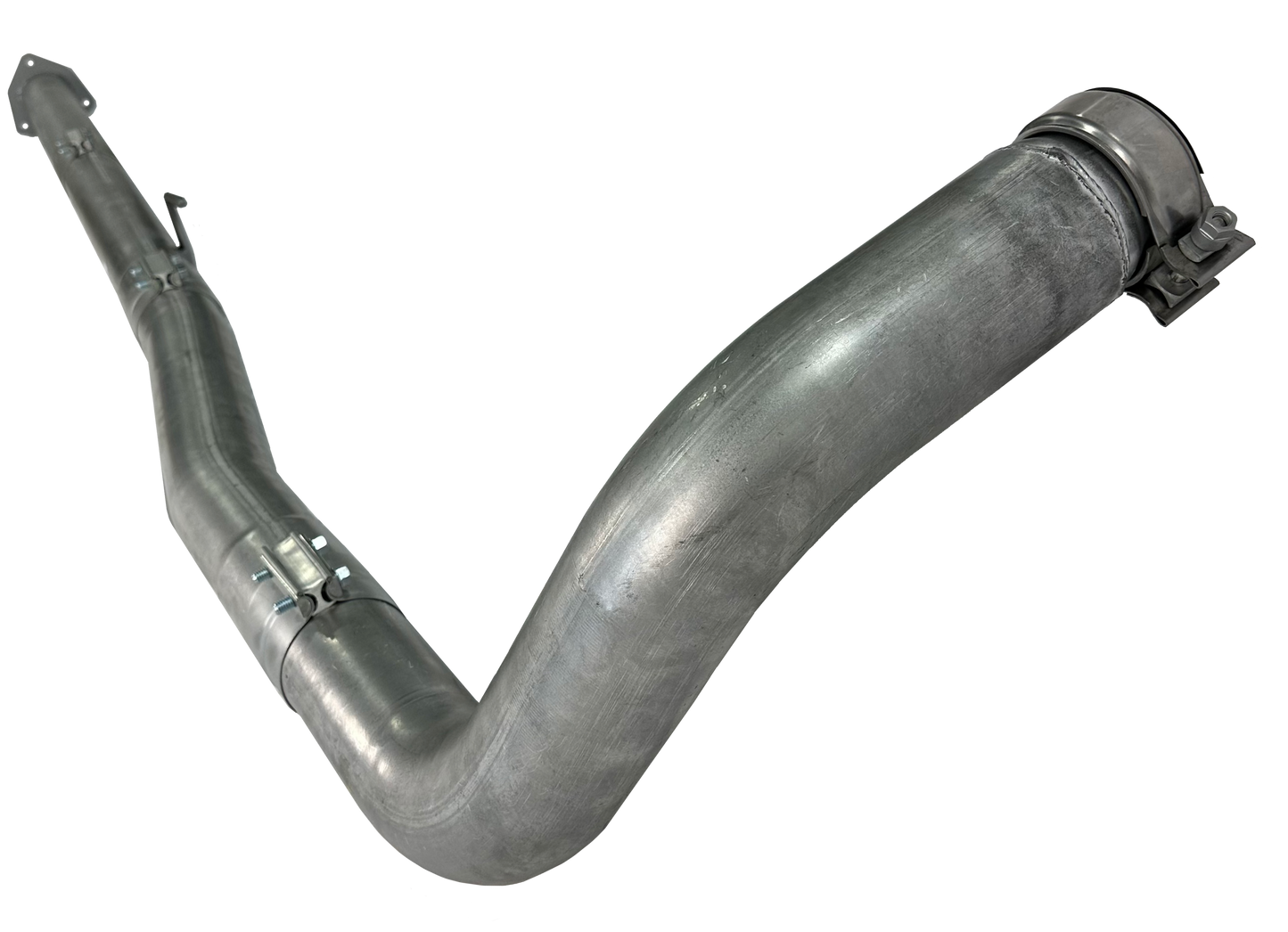 4" Turbo Back Race Pipe No Muffler| 2023-2024 Ford 6.7L Powerstroke