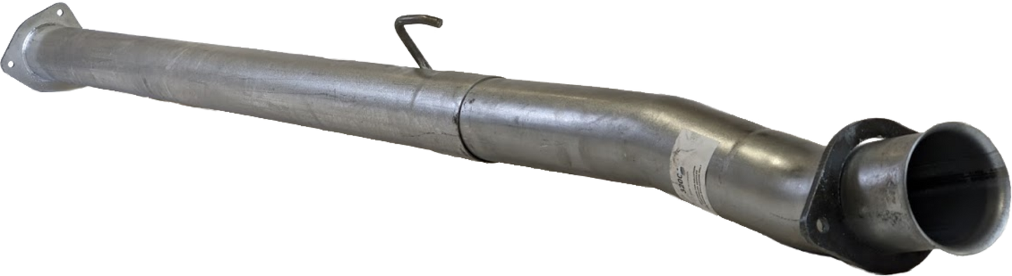 4" SS Cat & DPF Race Pipes No Muffler | 2020-2022 Ford Powerstroke 6.7L