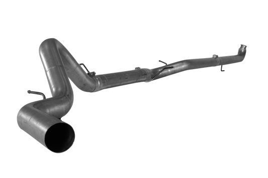 4" Downpipe Back Single | 2007.5-2010 GM 2500/3500 6.6L DURAMAX No Muffler