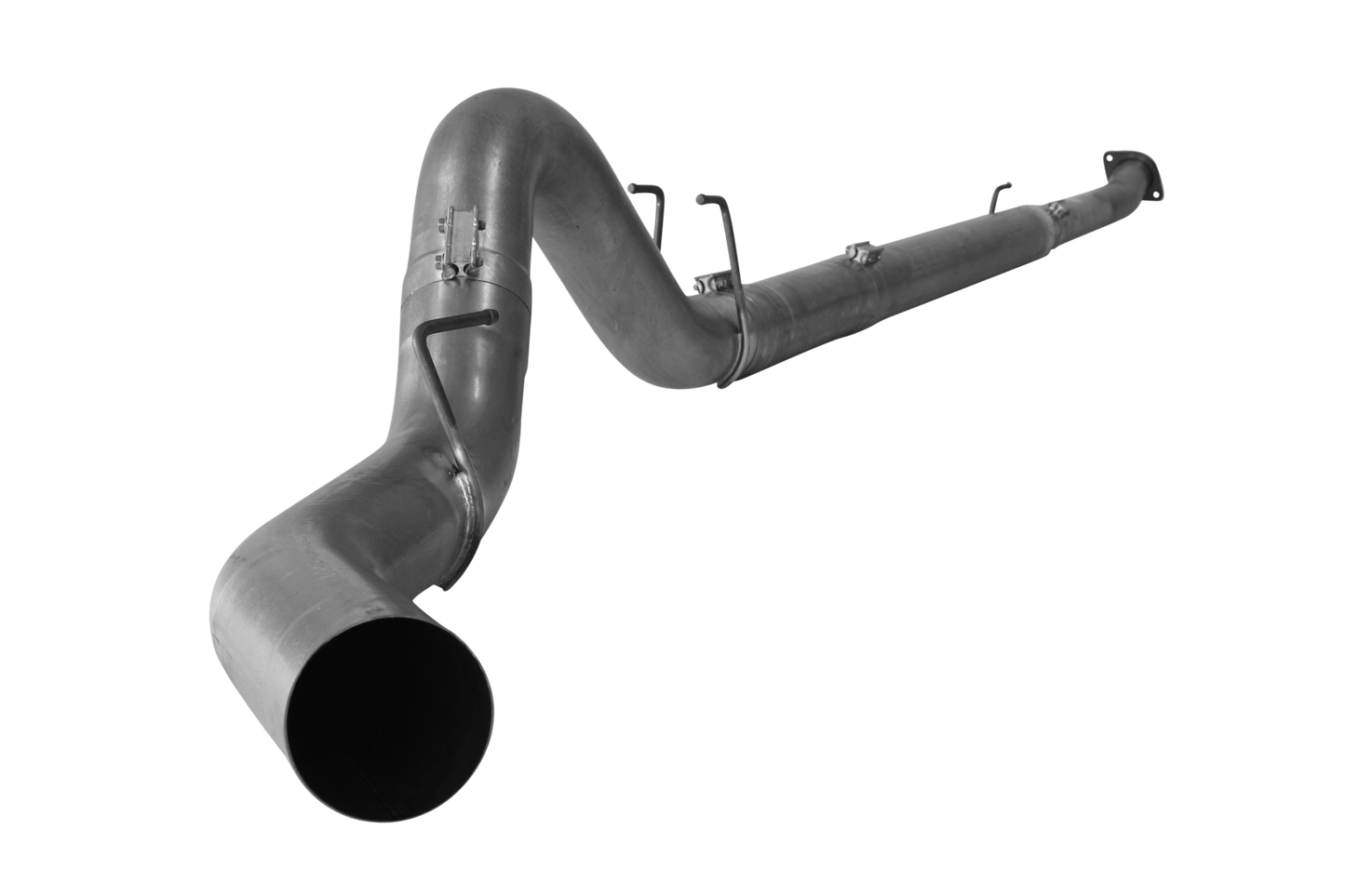 5" SS Downpipe Back Single No Muffler | 2011-2019 Ford 6.7L F250/F350 Powerstroke