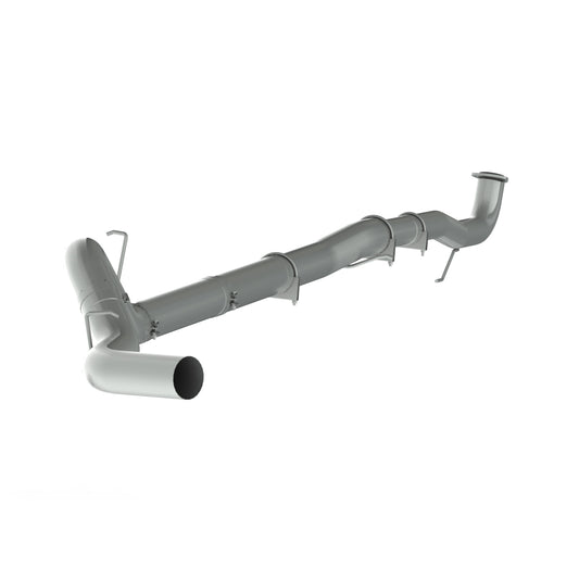 5" Down Pipe Back, Race System, without bungs, without muffler, AL, 2015.5-2016 Chevy/GMC 2500/3500 HD