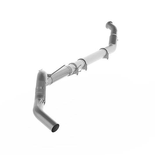 5" Turbo Back, Race System, without muffler, AL,2007-2009 RAM 2500/3500 Cummins