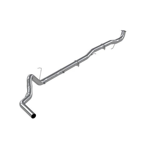 4” Turbo Back, Race System, no bungs, without muffler, AL, 2013-2018 RAM 2500/3500 6.7L ,All Models