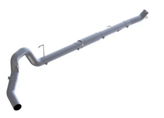 5" Down Pipe Back,Race System, no bungs, with muffler, AL, 2019-2022 RAM 2500/3500 6.7L ,All Models