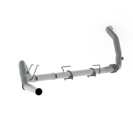 4" Turbo Back, Race System, without bungs, without muffler, - PLM Series, 2008-2010 Ford F250/350/450 6.4L