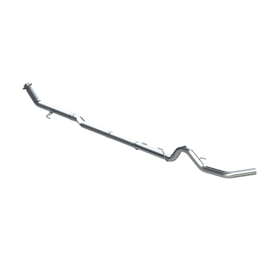 3.5 " Tubo Back, Race System, no bungs, without muffler, AL, 2018-2019 Ford F-150 3.0L POWERSTROKE