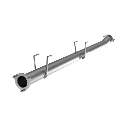 4" Race Pipe without bungs, 409, 2017-2019 Ford F250/350/450 6.7L