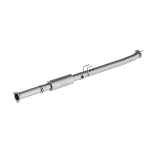 4" Race Pipe without bungs, with muffler AL, 2011-2016 Ford F250/350/450 6.7L