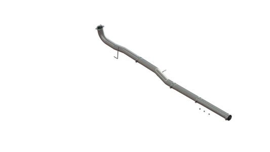 4" Race Pipe, AL, 2017-2023 Chevy/GMC 2500/3500 HD Duramax L5P Excludes Reg Cab Models