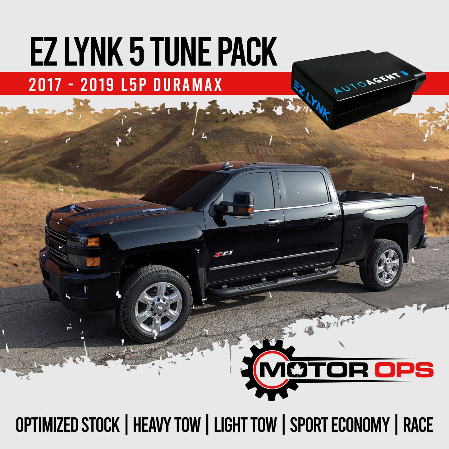 5 Tune Pack 2018-2019 Duramax L5P for Ez Lynk