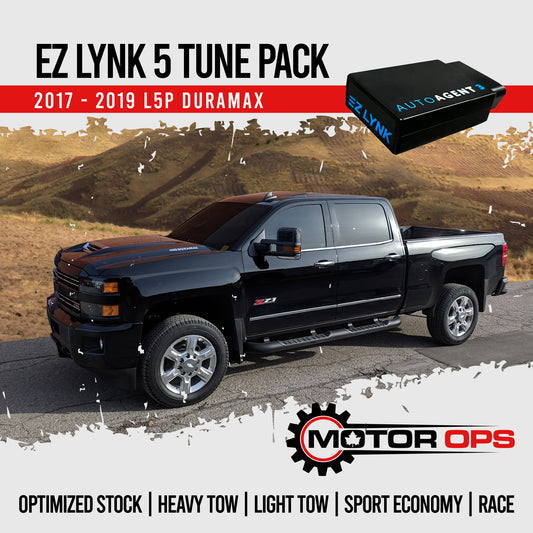 5 Tune Pack 2018-2019 Duramax L5P for Ez Lynk