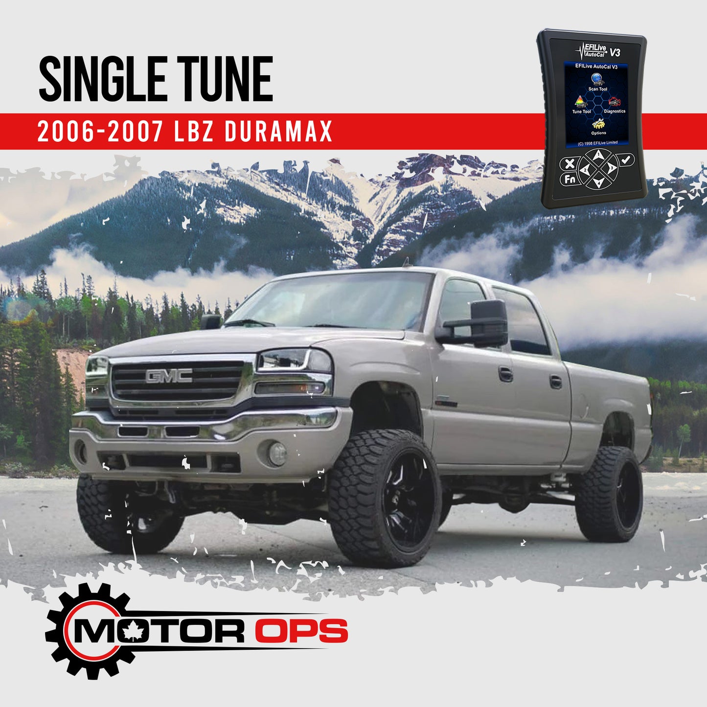 Single Tune 2006-2007.5 LBZ Duramax for EFILive