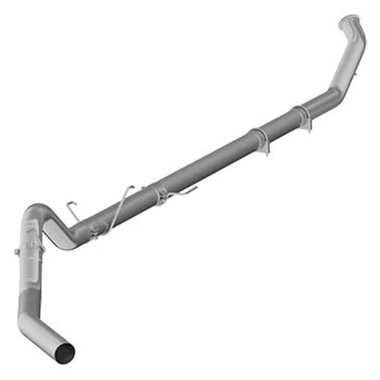 5" Turbo Back, Single Side Exit, No Muffler, T409, 2004-2009 RAM 2500/3500 Cummins "600/610"