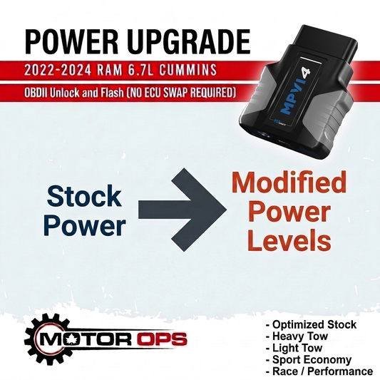 Upgrade from EFILive Stock Delete Tune 2022-2024 Cummins HP Tuners
