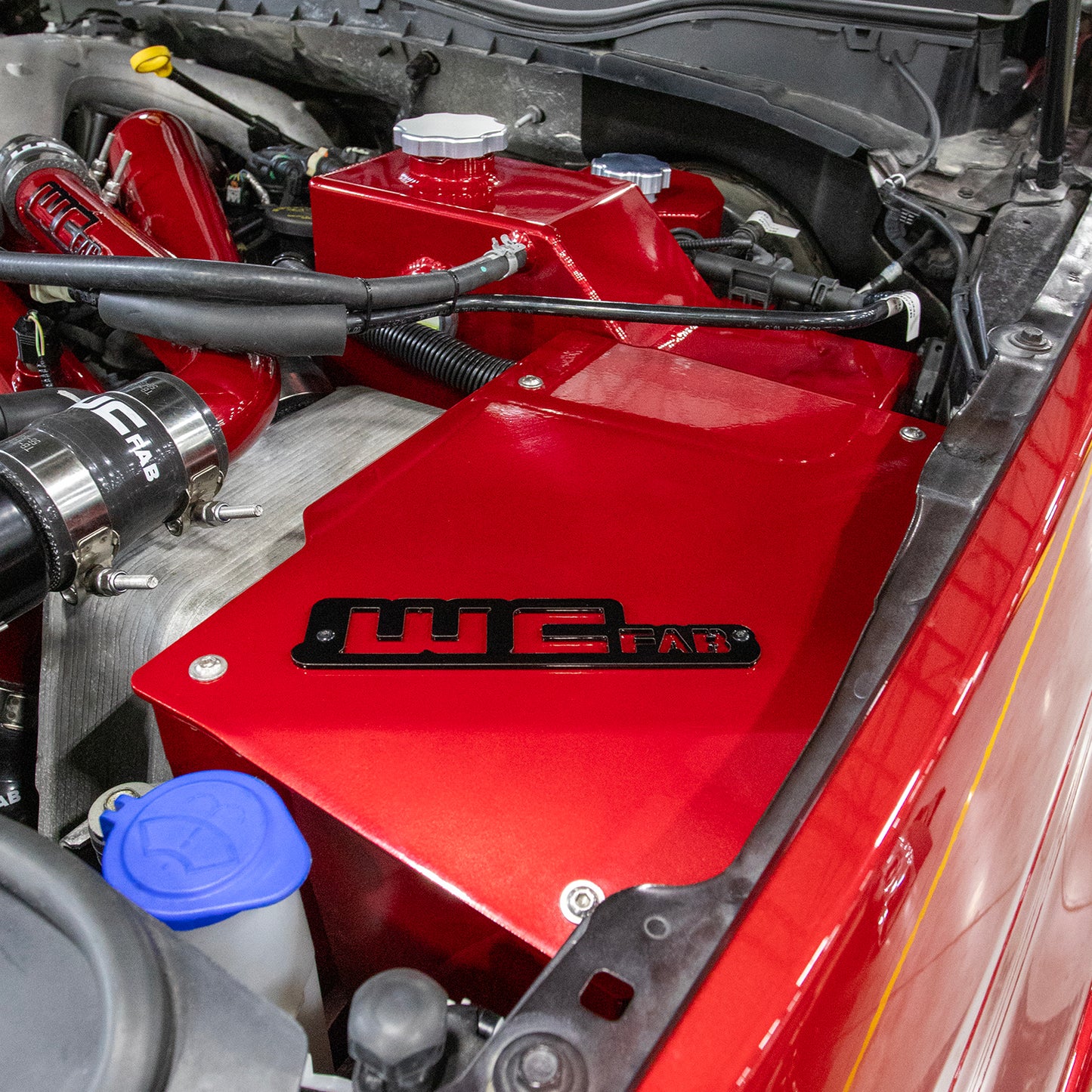 Coolant Tank & Battery Box, for 2017-2024 6.7L Power Stroke