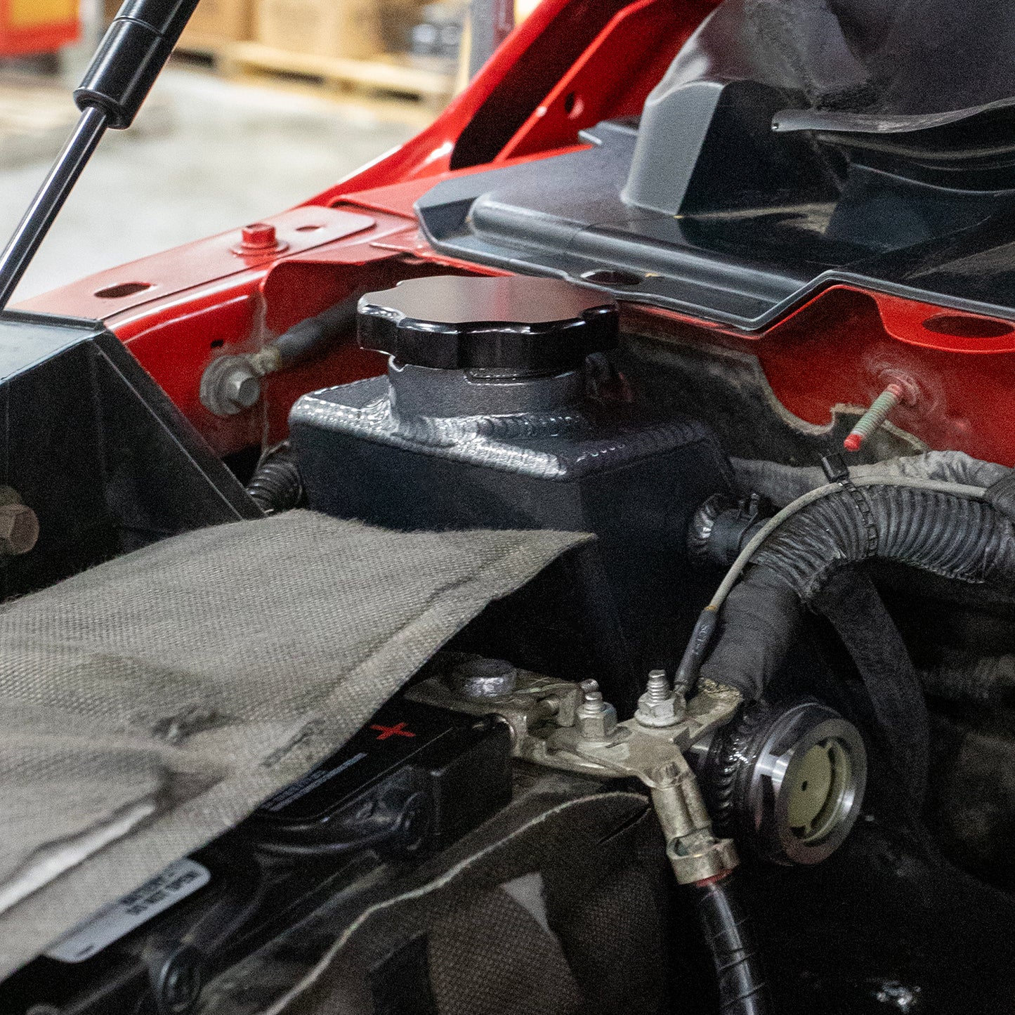 Coolant Tank, OEM Placement, for 10-12 Cummins 6.7L