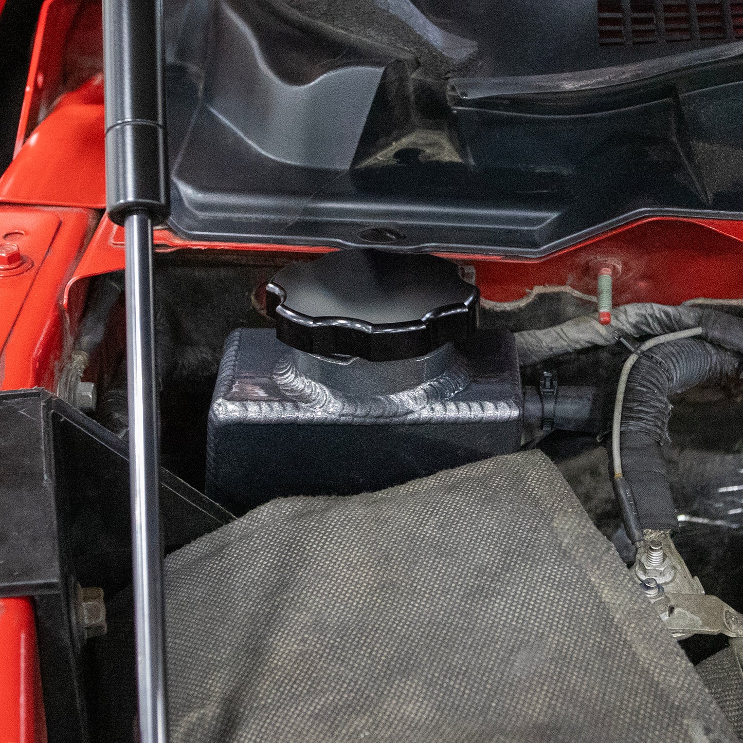 Coolant Tank, OEM Placement, for 10-12 Cummins 6.7L