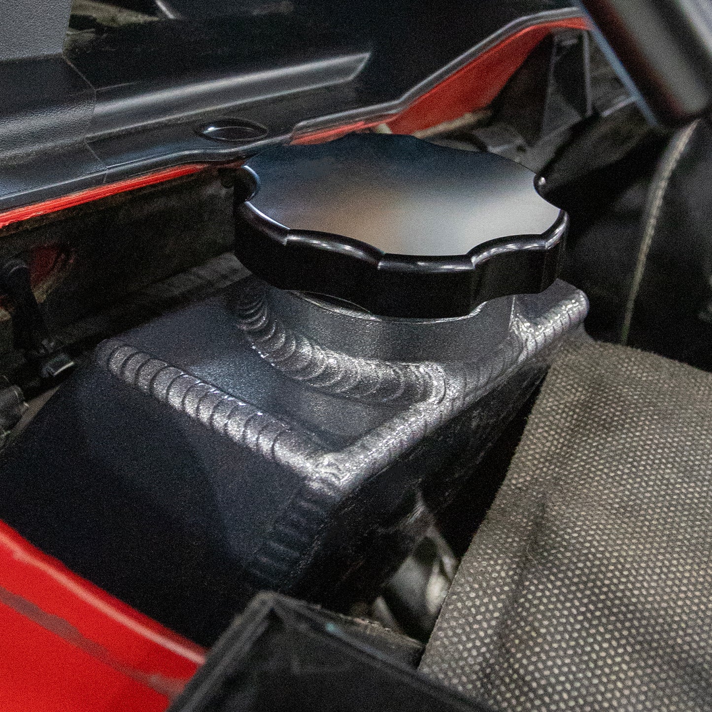 Coolant Tank, OEM Placement, for 10-12 Cummins 6.7L