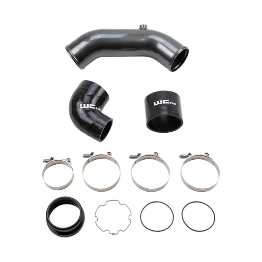 Cold Side 3.5 in. Intercooler Pipe, 17-24 Ford 6.7L Power Stroke