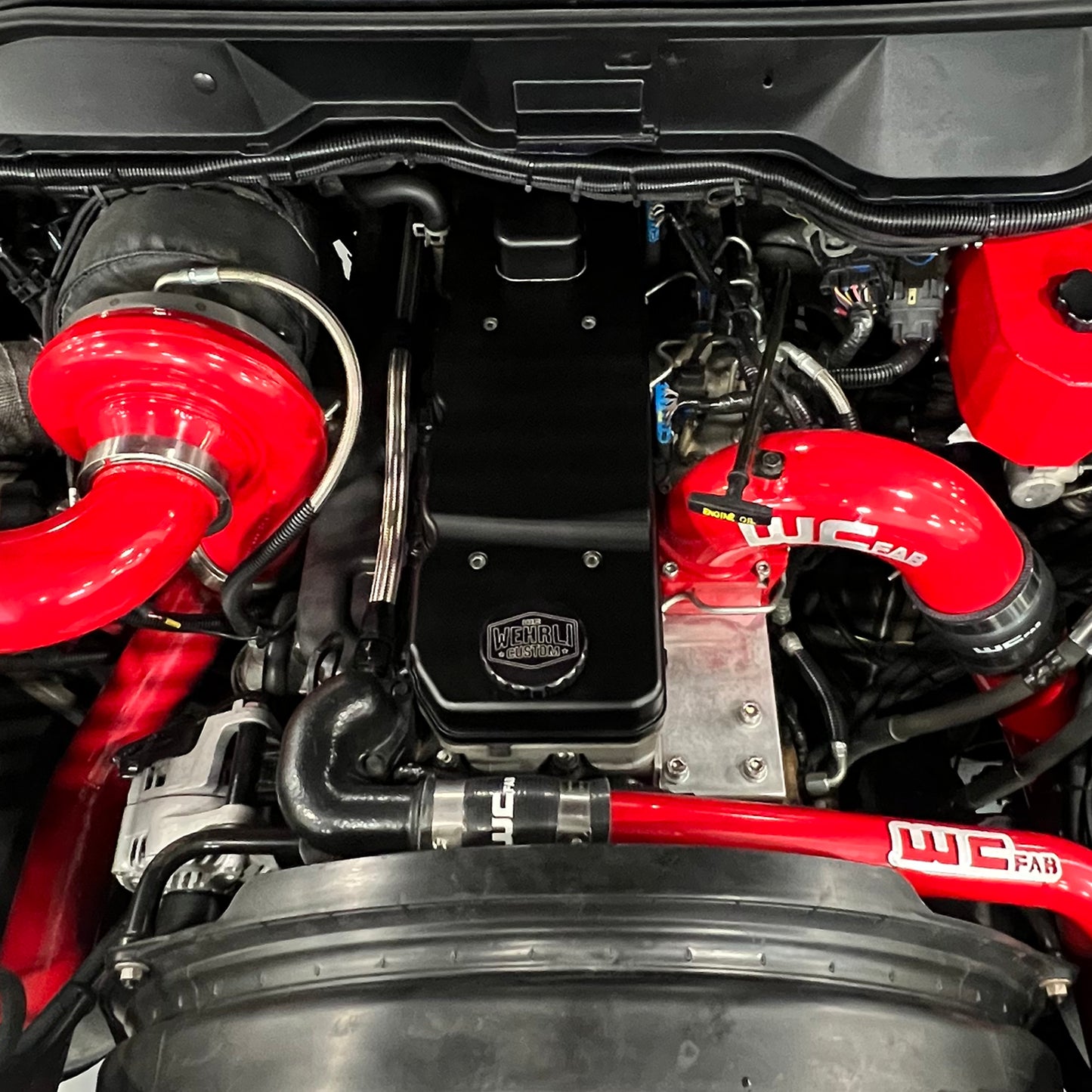 Valve Cover, Billet, WCFab X D&J Precision, 06-18 Cummins