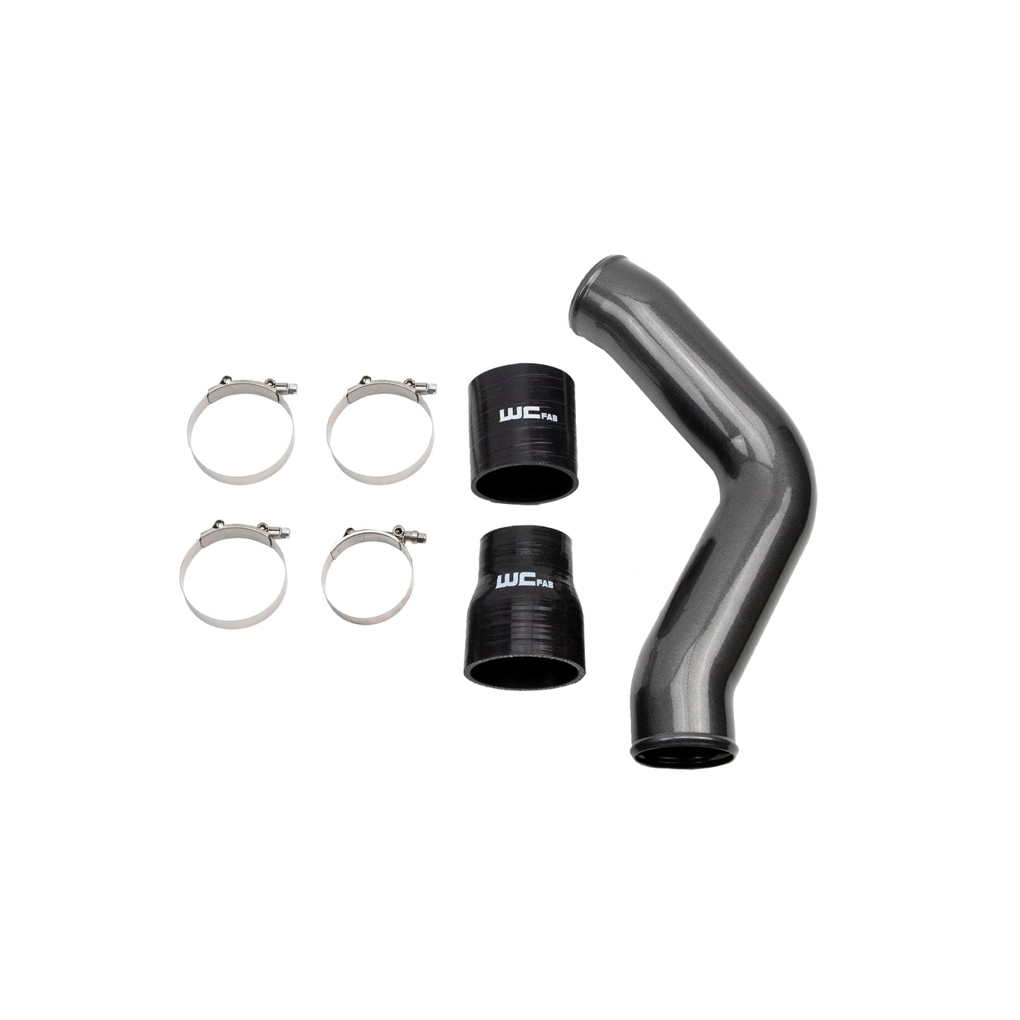 Driver Side 3.5 in. Intercooler Pipe, 13-18 Cummins 6.7L