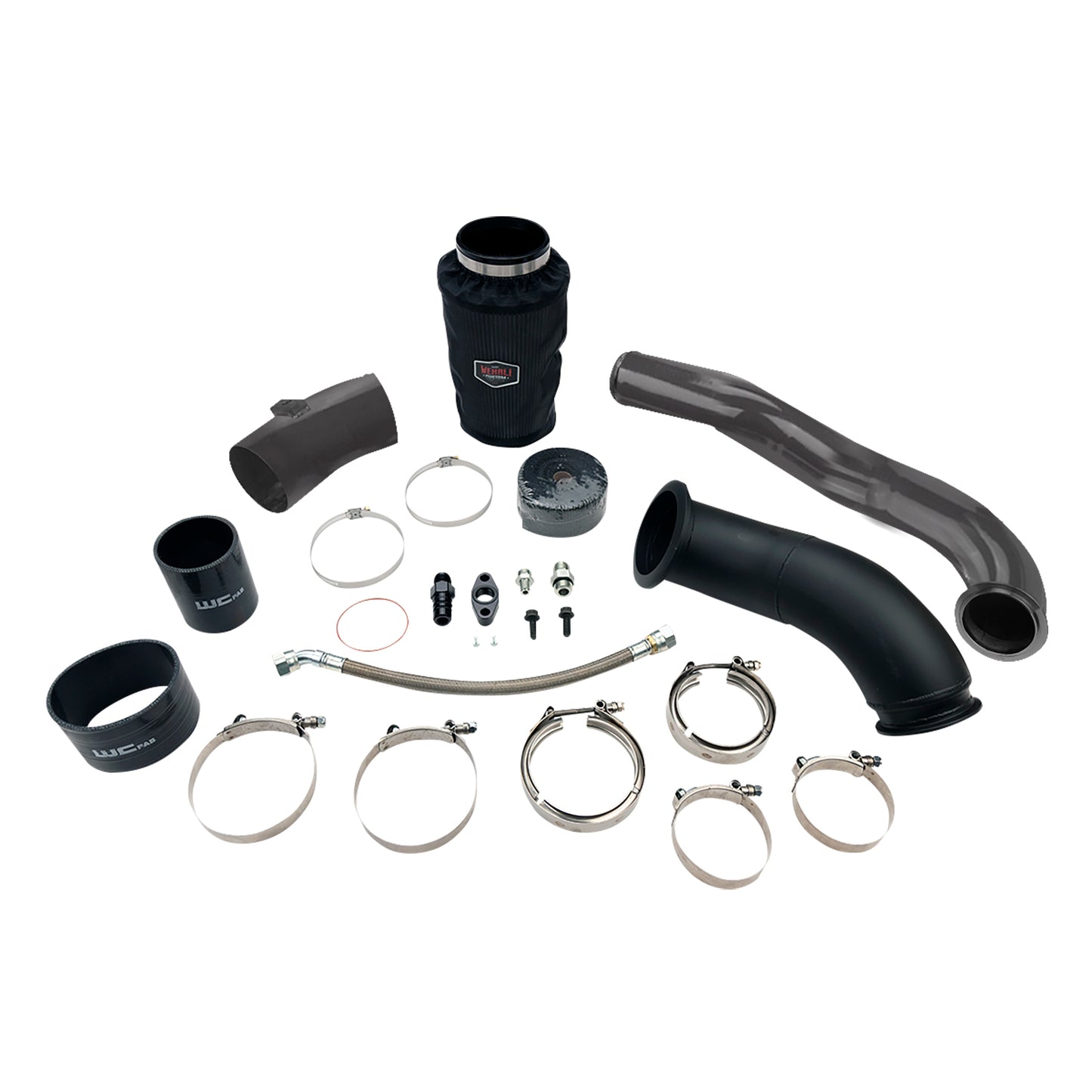 S300 High Mnt Turbo 2nd Gen Swap Kit, for 04.5-07 Cummins 5.9L